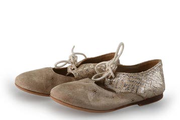 Papanatas Ballerinas Meisjes in maat 27 Goud, Verzenden, Gebruikt