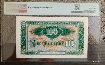 Albanië. - 100 Leke - 1957 - Pick 30a (Zonder minimumprijs)