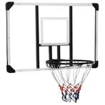 vidaXL Basketbalbord 106x69x3 cm polycarbonaat transparant, Verzenden