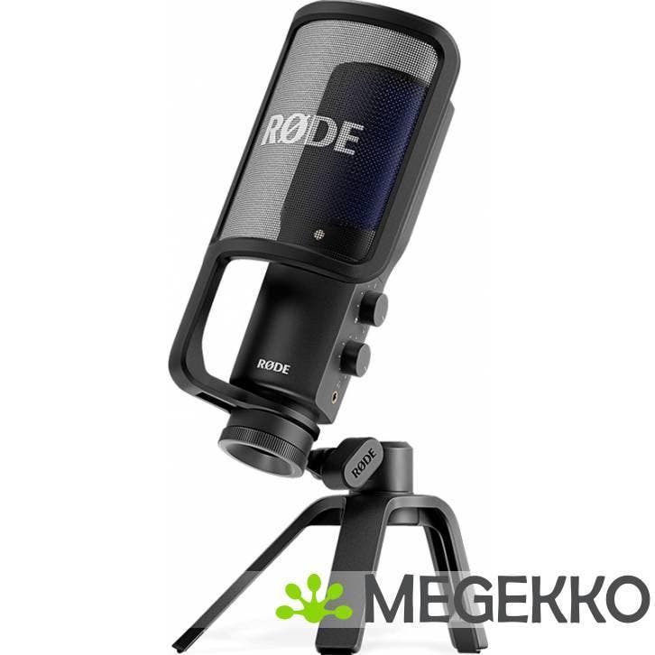RDE Rode NT-USB+ Zwart PC-microfoon, Musique & Instruments, Microphones, Envoi