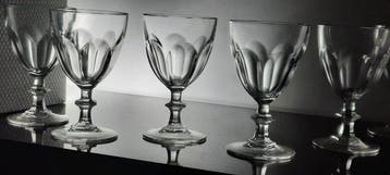 Cristal dArques water / wijnglazen - Drinkglas (8) -, Antiek en Kunst