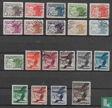 Oostenrijk - Luchtpost  - 1925, Verzenden, Gestempeld