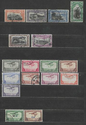 Belgisch-Congo 1921/1936 - Belgisch-Congo Luchtpost -, Gestempeld