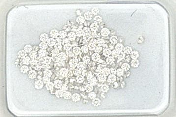 144 pcs Diamant (Naturelle) - 1.00 ct - Rond - F, D, Bijoux, Sacs & Beauté, Pierres précieuses