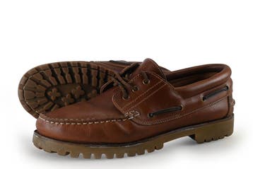 Manfield Bootschoenen in maat 44 Cognac, Verzenden