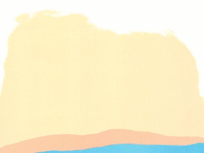 Roger Muhl (1929-2008) - Une pâle lueur rose, Antiek en Kunst, Antiek | Overige Antiek