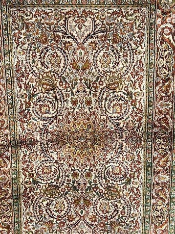 Kasjmier zijde - Vloerkleed - 150 cm - 94 cm