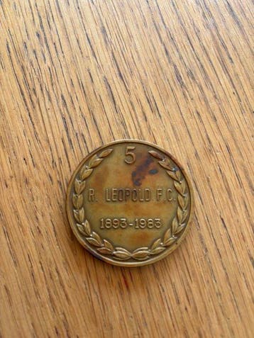 R. Leopold F.C. - Football - 1983 - Médaille de sport, Nieuw
