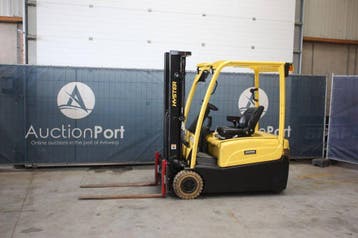 Veiling: Heftruck Hyster J1.6XNT Elektrisch 1480kg 4.9m 2019, Ophalen