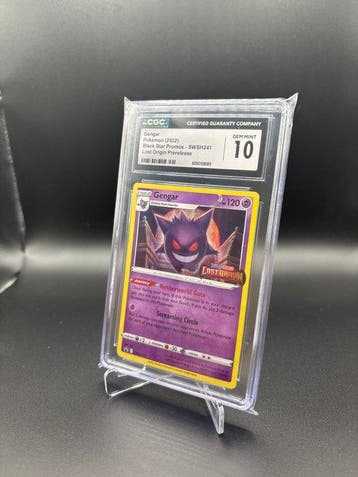 Pokémon - 1 Graded card - Gengar SWSH241 Promo card - CGC 10, Nieuw