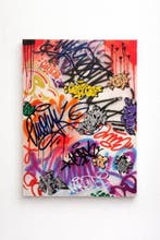 Fabioenne, tag of colors 2020, tecnica mista con utilizzo di