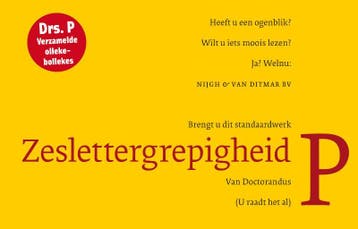 Zeslettergrepigheid 9789038891026 Drs. P., Verzenden, Gelezen, Drs. P.