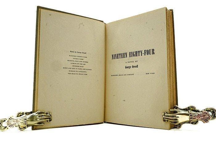 George Orwell - Nineteen Eighty-Four - 1949, Antiquités & Art, Antiquités | Livres & Manuscrits