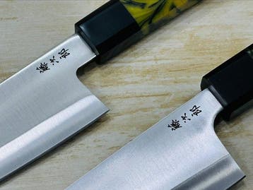 Keukenmes - Bunka & Deba - Handafgewerkte Japanse Bunka- en