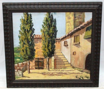 Enric Rovira i Jolis (1928 - ??) - La casa entre cipreses