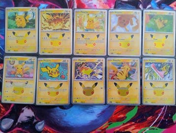 Pokémon - 30 Card - Pikachu 023/108-052/138 (1/30-30/30), Nieuw