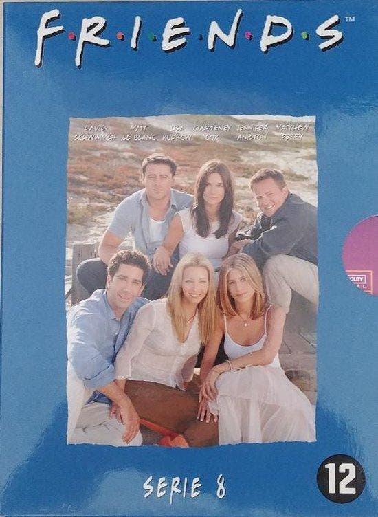 Friends de complete serie 8 (dvd tweedehands film), CD & DVD, DVD | Action, Enlèvement ou Envoi