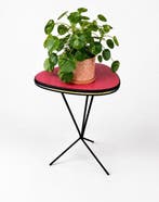Table - Bois, Métal - vintage