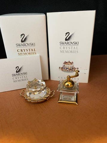 Swarovski - Beeldje - Memories Verjaardagstaart en
