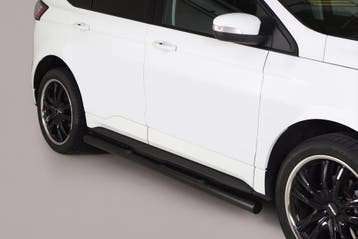 Side Bars | geschikt voor Ford | Edge 16- 5d suv. | RVS zwar, Verzenden