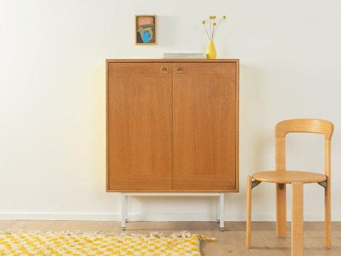 Commode - Eik - Ladekast uit de jaren zestig, Antiquités & Art, Art | Objets design