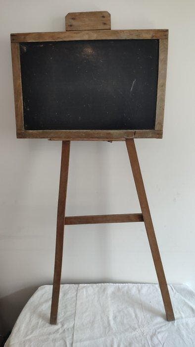 Tableau ancien - Plank - Hout - Zeldzaam, jaren ’50, Antiquités & Art, Antiquités | Assiettes décoratives & Carrelages