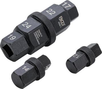 Bgs Technic Motorfiets dopsleutel 10 mm (3/8) 12 - 24 mm, Verzenden, Nieuw