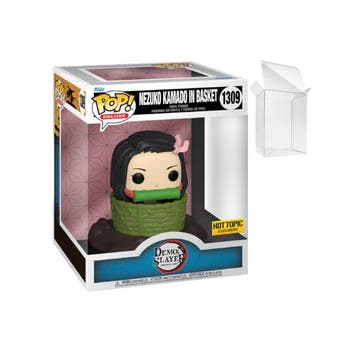 Funko Pop! Demon Slayer  Nezuko in Basket Deluxe  HOT TOPIC, Verzamelen, Verzenden, Nieuw