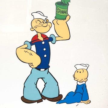 Popeye : Oorspronkelijke publiciteitscel - (Hanna-Barbera,, Nieuw in verpakking