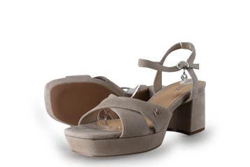 Mexx Sleehakken in maat 42 Beige, Kleding | Dames, Mexx, Verzenden, Beige, Zo goed als nieuw