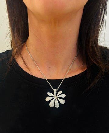 Bibigi - Collier - 18 carats Or blanc - 3.19ct. tw. Diamant, Nieuw