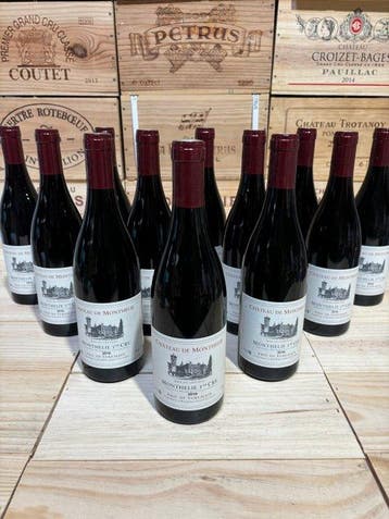 2016 Château De Monthelie - Monthelie 1er Cru - 12 Flessen