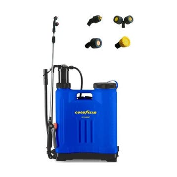 Goodyear rugsproeier 16 L handmatig RVS lans 4 sproeikoppen, Ophalen of Verzenden, Nieuw