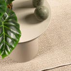 vidaXL Vloerkleed ZIZUR beige binnen en buiten 60x110 cm, Verzenden