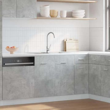 vidaXL Wastafelonderkast Lyon 80x46x81,5 cm bewerkt hout, Verzenden, Nieuw