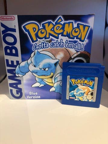 Nintendo - Gameboy Classic - Pokémon Blue - Videogame, Consoles de jeu & Jeux vidéo