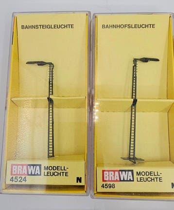 Brawa N - Décor de train miniature (42) - Lot daccessoires, Hobby en Vrije tijd, Nieuw