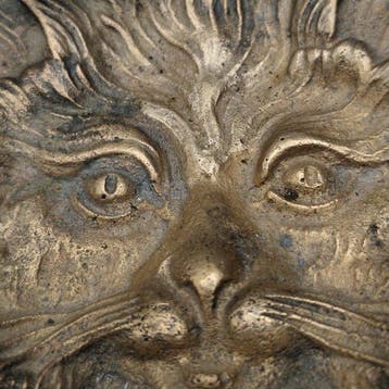Cat Design - Tasse - Laiton doré