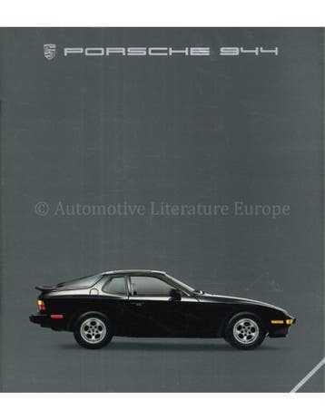 1985 PORSCHE 944 BROCHURE ENGELS (USA), Boeken, Nieuw
