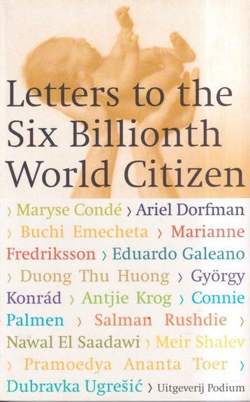Letters to the sixth billionth world citizen 9789057592133, Verzenden