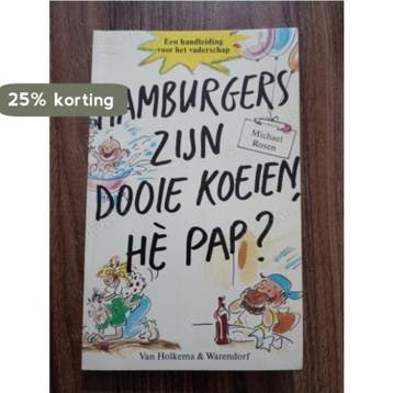HAMBURGERS ZYN DOOIE KOEIEN HE PAP 9789026962820 ROSEN, Boeken, Verzenden, Gelezen, ROSEN