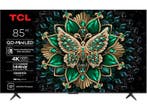 Tcl -  Ultra Hd 4k Mini-led-tv 85 Inch 2025 - Zwart, Verzenden