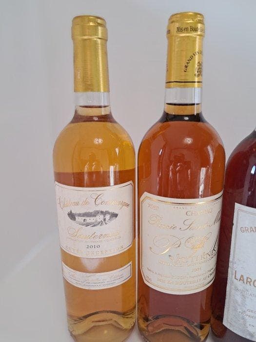 1962 Chateau Rieussec, 1985 Latour Blanche, 1985 Filhot,, Verzamelen, Wijnen