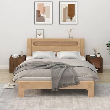 vidaXL Nachtkastjes 2 st 50x39x47 cm bruin eikenkleur, Verzenden
