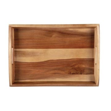 Dienblad | Acaciahout |  510x350x70(h)mm Olympia, Verzenden, Nieuw in verpakking