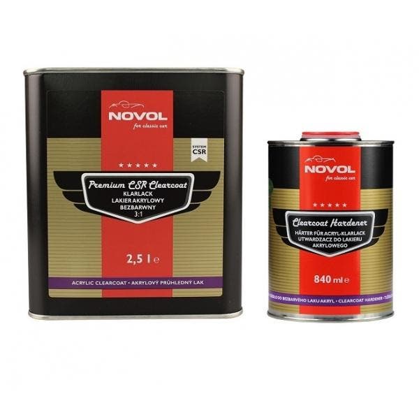 Premium CSR Acryl blanke lak 3:1 - set 3,3 liter -  NOVOL, Autos : Divers, Outils de voiture, Envoi