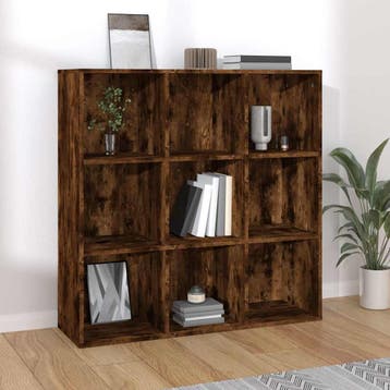 vidaXL Boekenkast 98x29x97,5 cm gerookt eikenkleurig, Verzenden