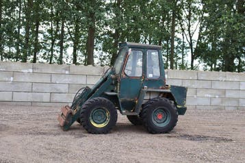 Veiling: Wiellader Kramer 312 Diesel, Ophalen