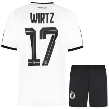 Kingdo Wirtz Duitsland Voetbaltenue Thuis - 2026-2028 - Kind, Verzenden, Nieuw, Bal