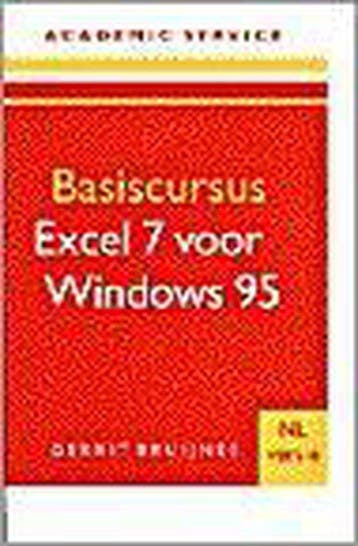 BASISCURSUS EXCEL 7 VOOR WINDOWS 95 NL - Bruijnes, Boeken, Studieboeken en Cursussen, Verzenden, Nieuw